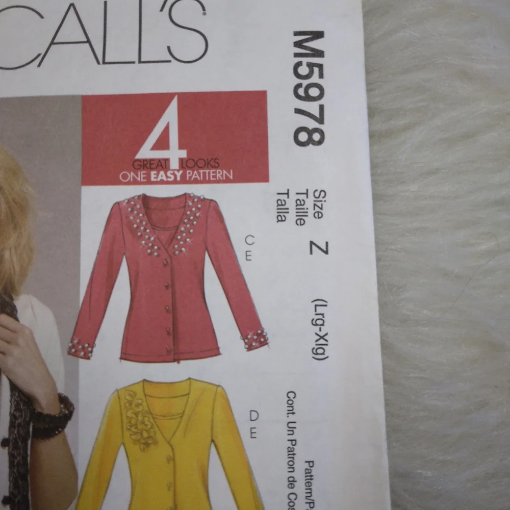 McCalls mccall m5978